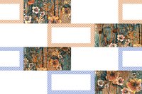 16042 MATT CERAMIC WALL TILES 300X450mm