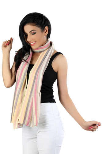 As Per Pic 100%Cotton Stripe Scarves