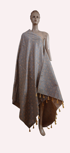Printed Embroidered Fringes Fancy Dupatta