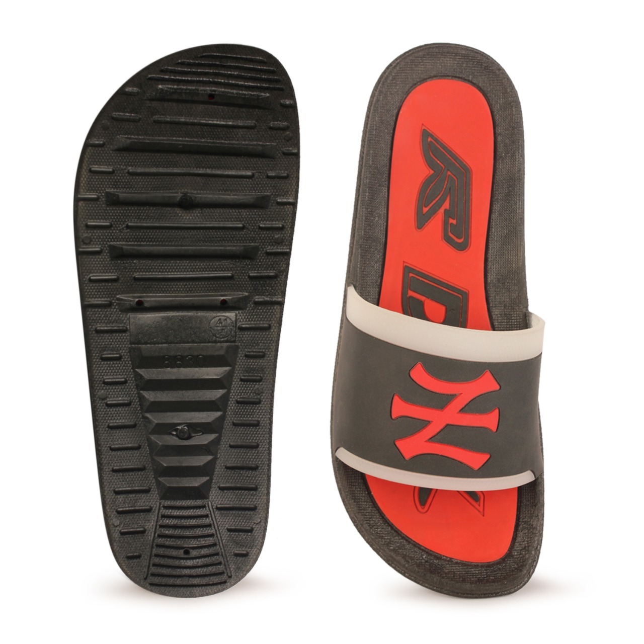 Black  Flip Flop Slip On