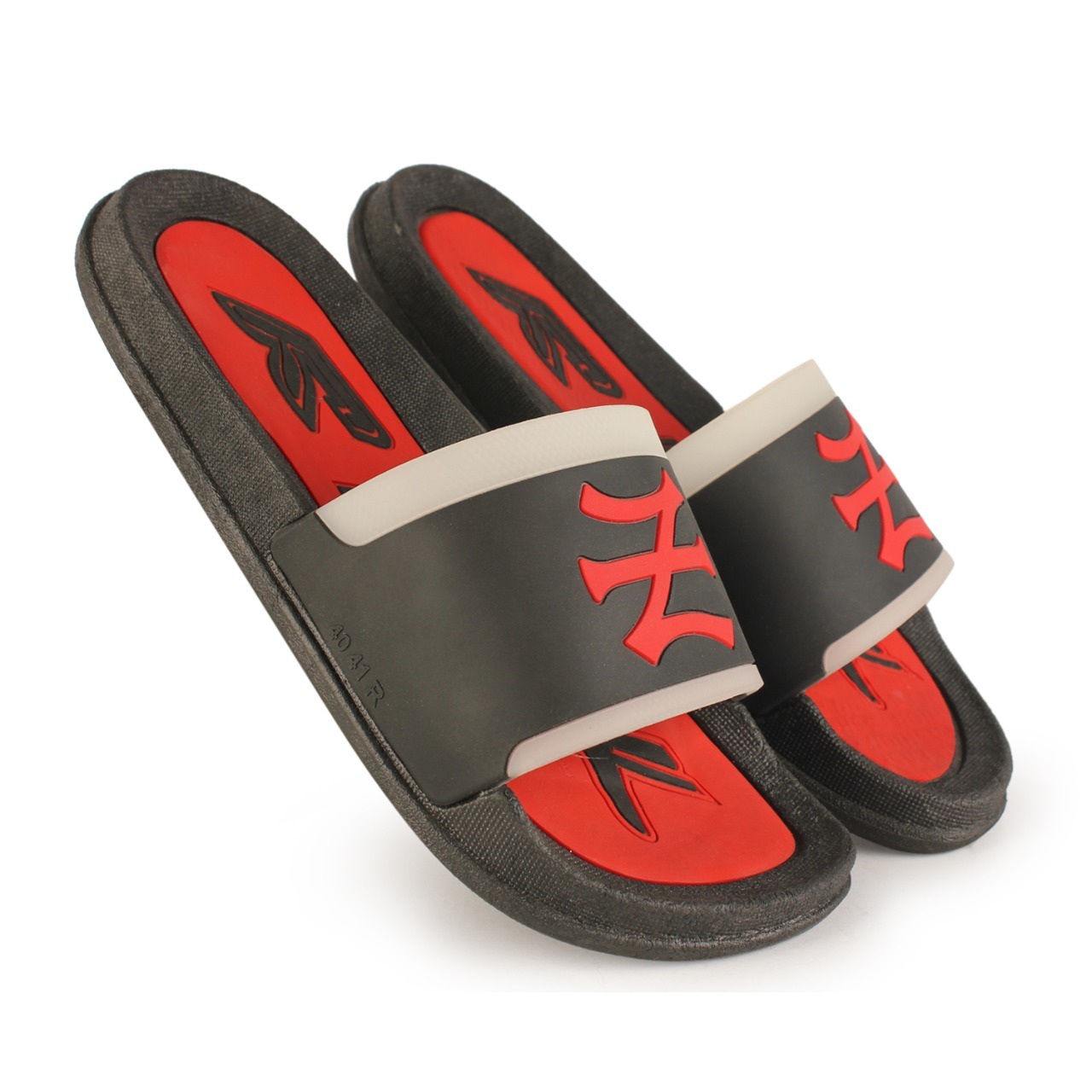 Black  Flip Flop Slip On