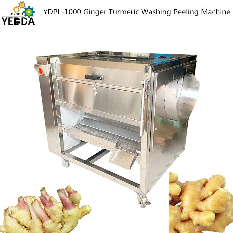 Ydpl-1000c Wholesale Tuber Vegetables Washing Cleaning Skinning Machine Guava Brush Peeling Machine