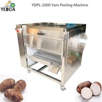 YDPL-1500C Factory Price Beetroot Washing Cleaning Machine, Turmeric Brush Washer, Asparagus Polish Peeling Machine