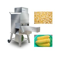 Yz-60c Factory Price Sweet Corn Peeling Machine Maize Thresher Peeler Machine