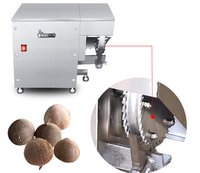 Ccnh-10 Wholesale Coconut Husk Removing Hard Shell Peeling Dehusking Shelling Machine