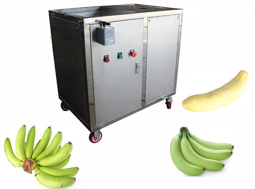 BNP-150 Factory Price SUS 304 Green Banana Skin Peeling Machine / Plantain Peeler