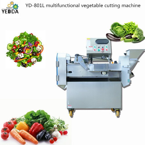 Yd-801l Carrot Cube Dicer Potato Slicing Machine Cabbage Shredder Double Inlet Vegetable Cutting Machine
