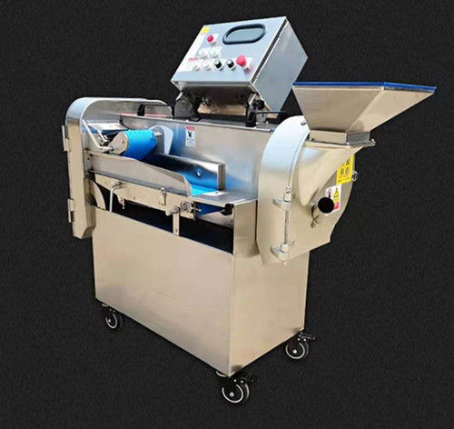 Yd-801l Factory Price Double-head Bitter Gourd Cutting Machine Automatic Cassava Slicing Machine