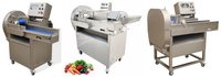 Hcd-80 Low Noise High-power Motor High Quality Commercial Digital Vegetable Cutter Conveyor Vegetable Cutting Machine