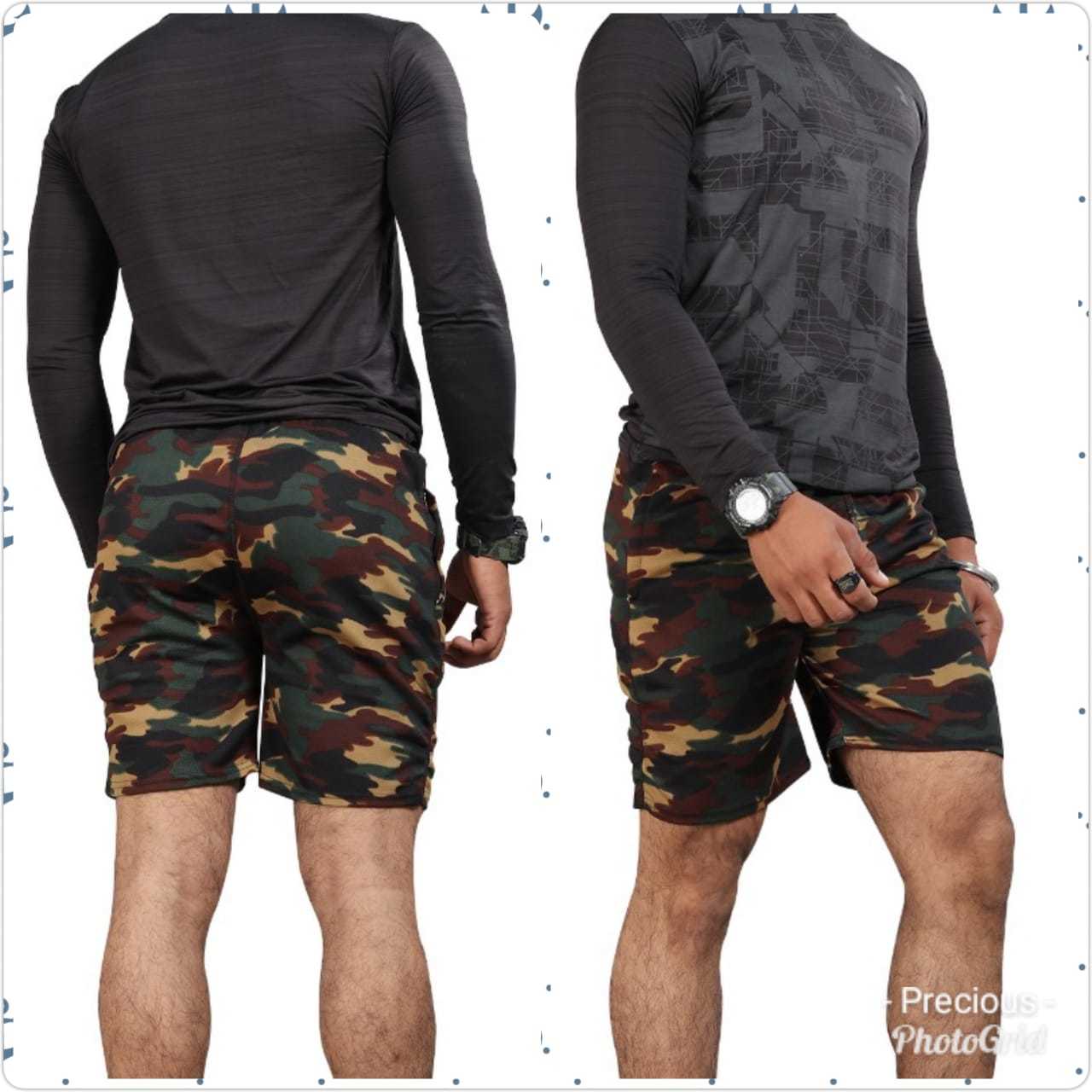 Mens Cargo Army Shorts