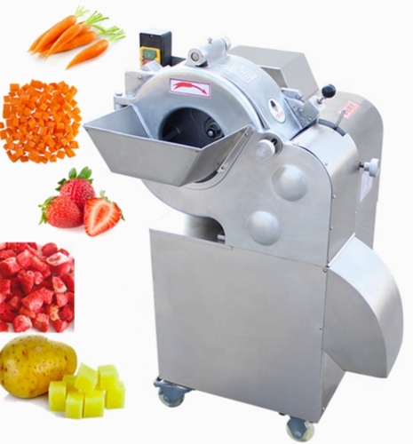 Ydc-500 Factory Price Pickle Cucumber Mango Persimmon Dicing Machine Dragon Fruit Dice Cutter Machine Frozen Pineapple Cube Cutting Machine