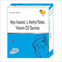 Myo Inositol - L Methyl Folate - Vitamin D3 Sachet