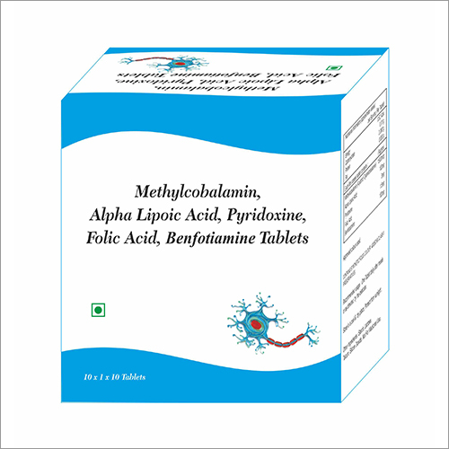 Methylcobalamin - Alpha Lipoic Acid - Pyridoxine - Folic Acid - Benfotiamine Tablet