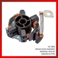 Bolero Bush Gear Assembly - Copper Material, 100 Grams, Black And Grey Colors | Designed For Automotive Applications, Includes Warranty