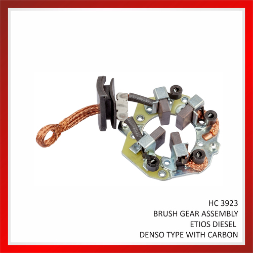 Cast Iron Bush Gear Assembly - Color: Black