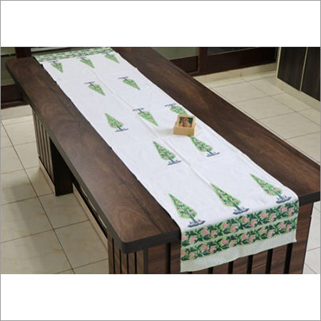 Hand Block Printed Table Runner