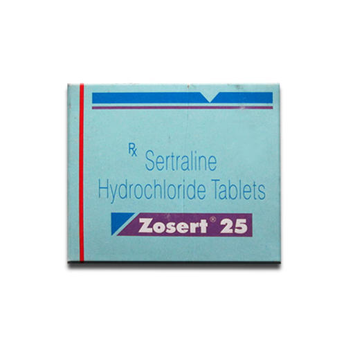 Tablets Zosert 25 (Sertraline Hydrochloride 25Mg)