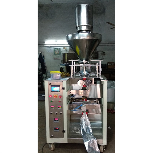 SPM-1228 Mini Collar Type Auger Filler Servo Based High Speed Pouch Packaging Mahine