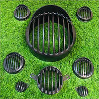 Metal Royal Enfield Classic Grill Set With Cap