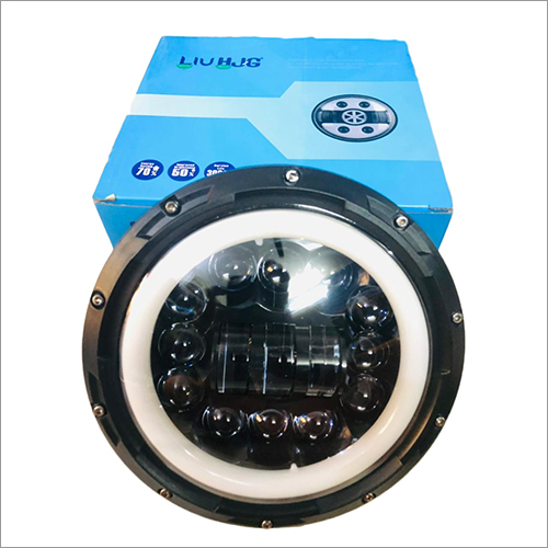 Pvc & Glass Led Thar Projector Headlight For Royal Enfield at Best