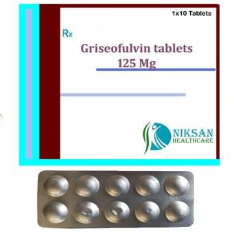 Griseofulvin Tablets Store At Cool And Dry Place.