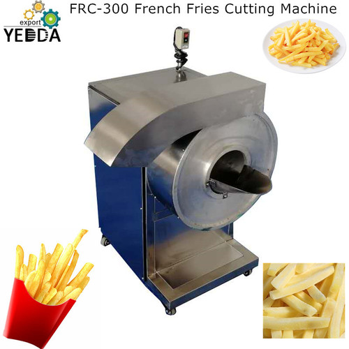 FRC-300 Factory Price French Fries Cutting Machine Vertical Electric French Fries Potato Strip Cutting Machine