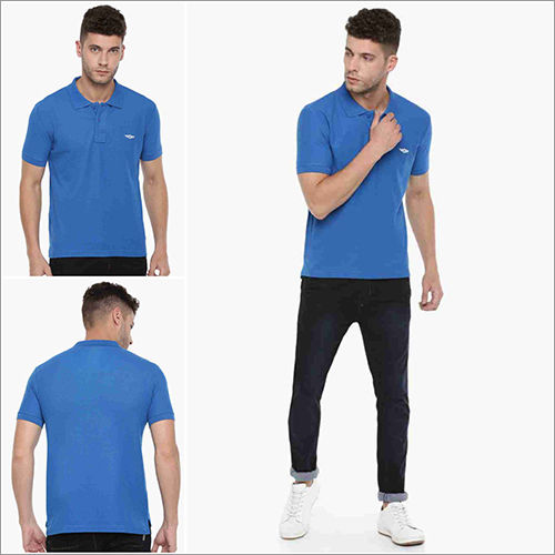 Blue Force Nxt Polo Neck T Shirt