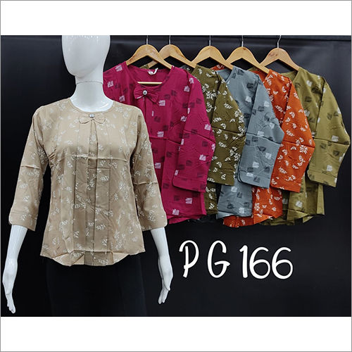 Multicolor Ladies Western Top