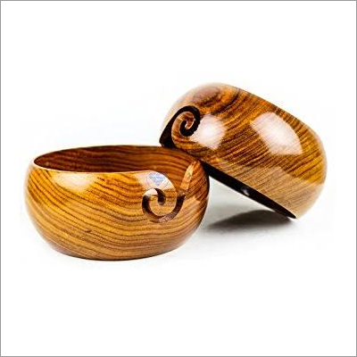 Wood Yarn Bowl