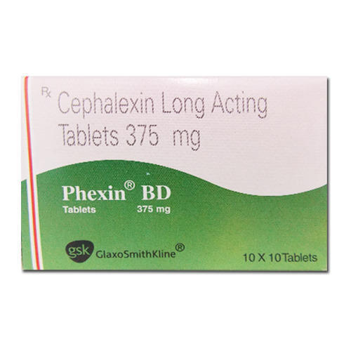 PHEXIN BD 375 MG TABLET (Cephalexin LONG ACTING Tablets
