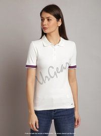 Womens Polo Neck T-Shirt