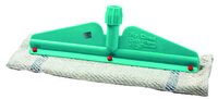 Mr Clean Cloth Wiper - Plastic Material, 50cm Cloth With 125cm Heavy Duty Rod | Lightweight Design, Ideal For Mopping And Wiping Floors, Vibrant Green Color