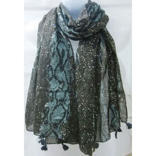 Printed Designer Fringes Scarves