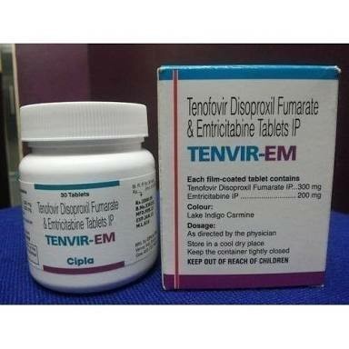 TENVIR EM (Tenofovir Disoproxil Fumarate Lamivudine and Efavirenz Tablest IP