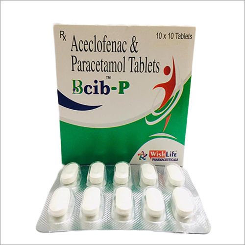 Aceclofenac And Paracetamol Tablets