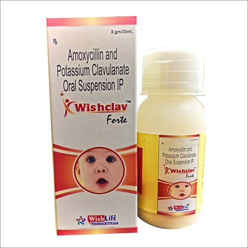 Liquid Amoxycillin And Potassium Clavulanate Oral Suspension Ip 01
