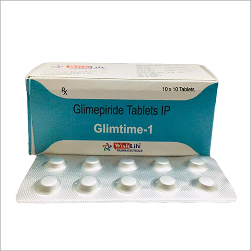 Glimtime-1 Glimepiride Tablets IP By A.M. PLASTICS