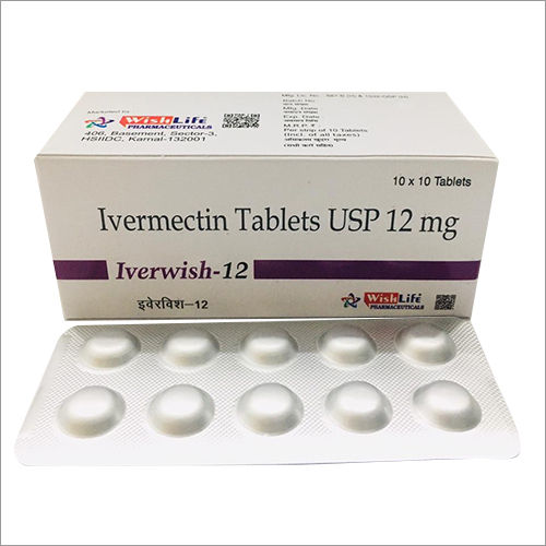 12 MG Ivermectin Tablets USP 