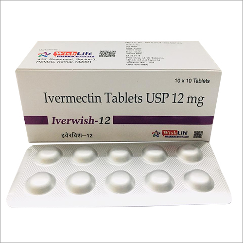 12 MG Ivermectin Tablets USP