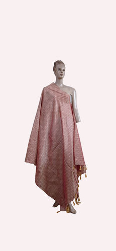 Fringes With Printed  Dupatta