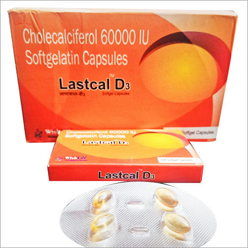 Cholecalciferol 60000 IU Softgelatin Capsules