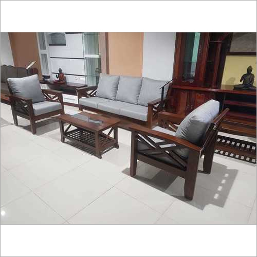 Wooden Sofa Set