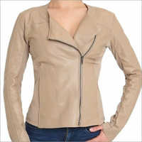 Ladies Pure Leather Jacket