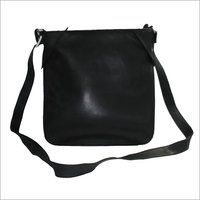 Black Leather Hand Bag