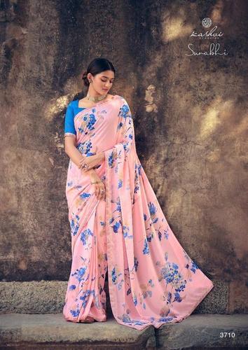 Hot Georgette Saree