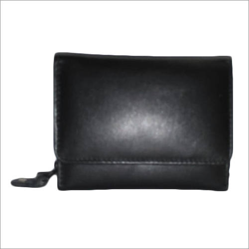 Ladies Black Leather Pouch