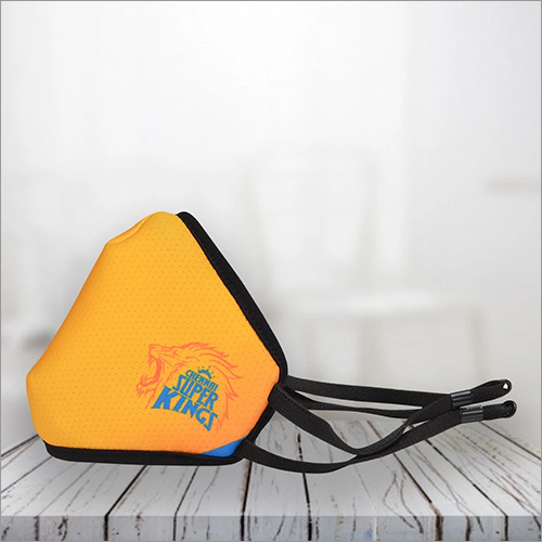 Official CSK Yellow Mask