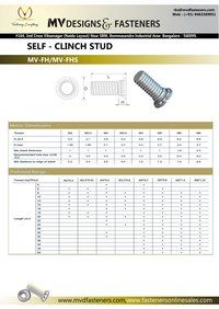 Mv Fh Clinching Stud
