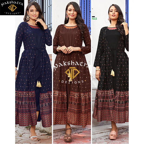 Washable Ladies Long Kurti