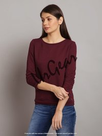 Trendy Women Round Neck Sweatshirt